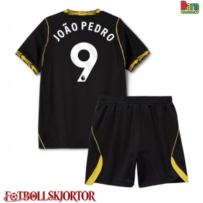 Chelsea Joao Pedro #9 Borta Kläder Barn 2026-27 Kortärmad (+ Korta byxor)